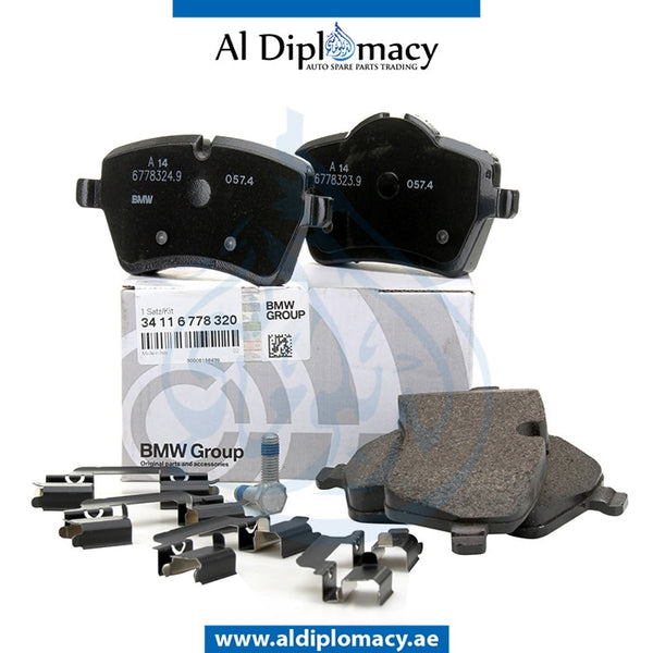 Front BRAKE PAD for Mini Mini 2001-2006 models, Part Number 34116778320